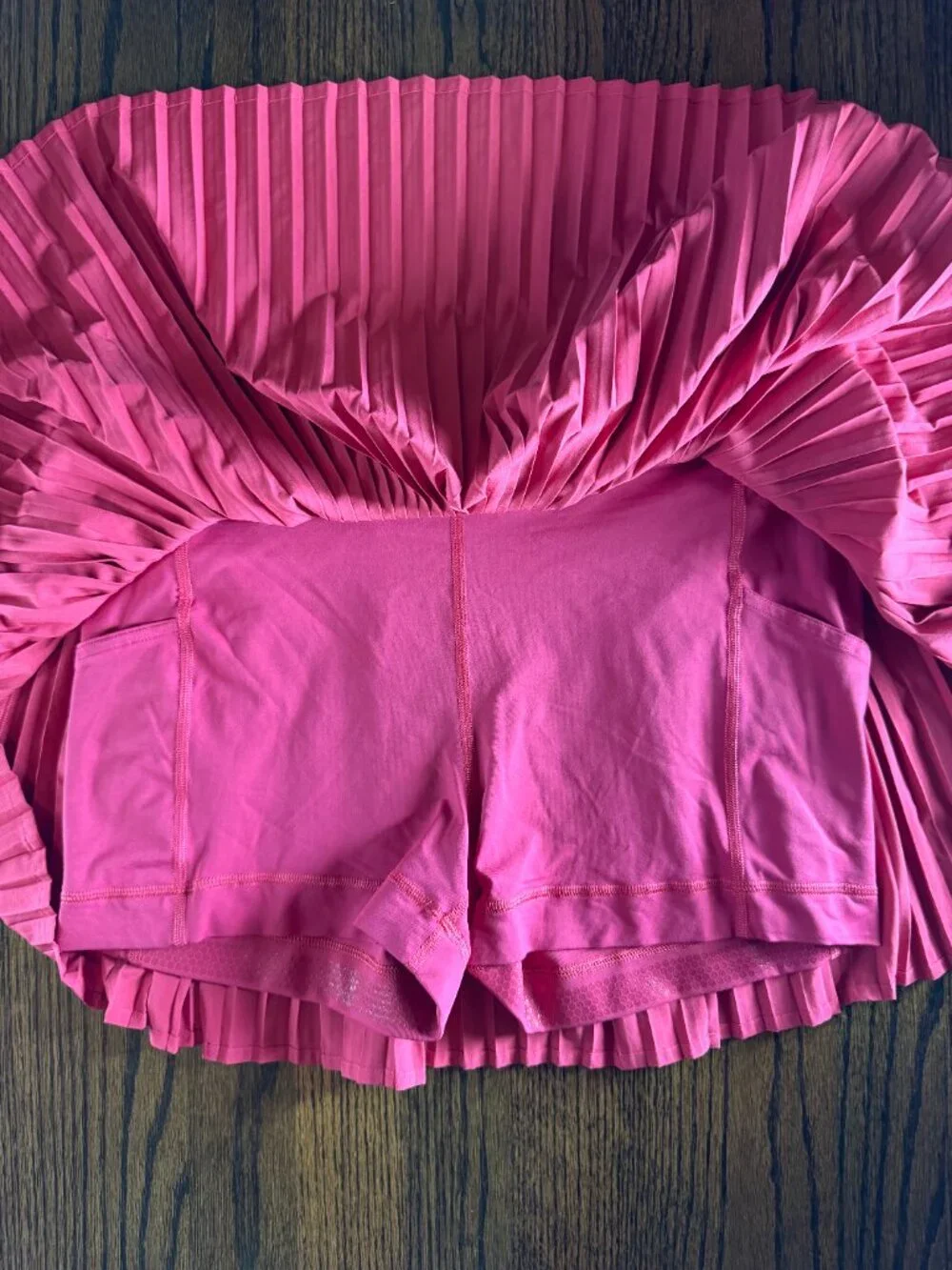 Lululemon Varsity High-Rise Pleated Tennis Skirt Glaze Pink Size 10 - Picture 4 of 10